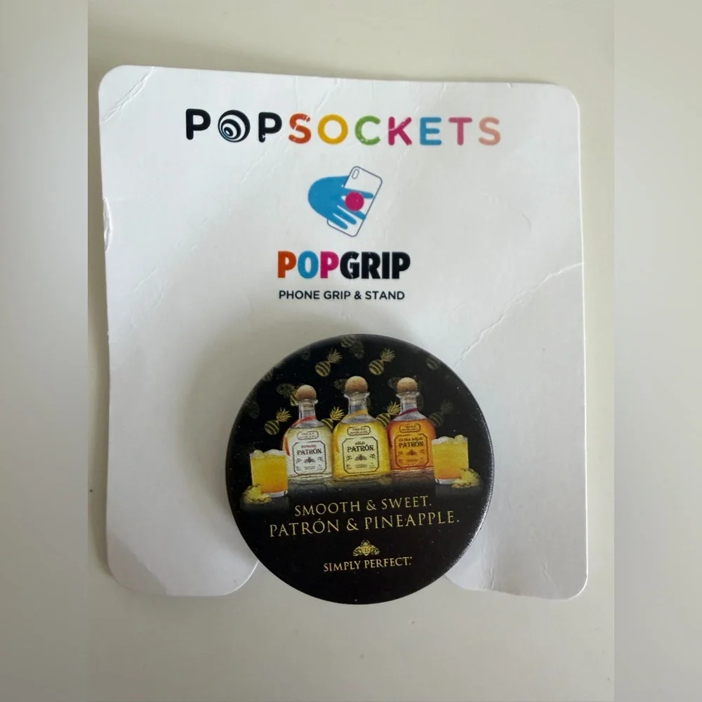 Patrón Tequila PopSockets Popgrip Limited Edition Brand Merch